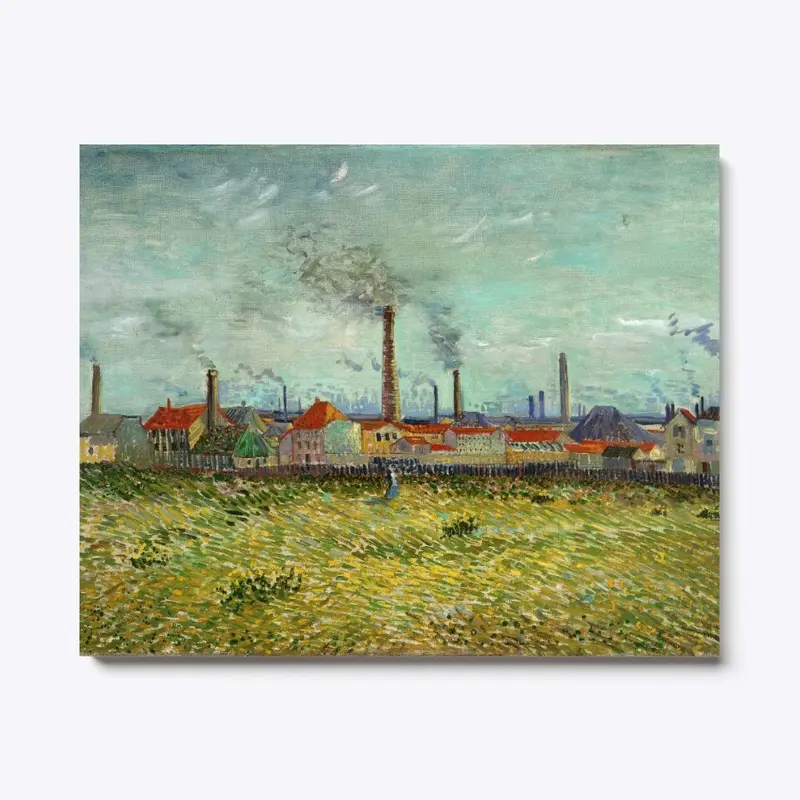 Factories at Clichy (1887)